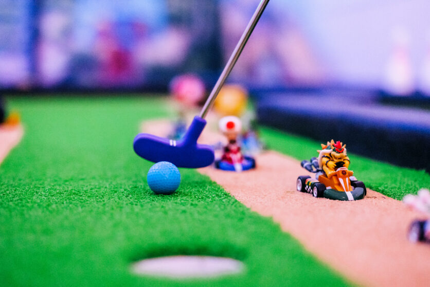 Mini-Golf at Dullboy's Social Co Rutherford