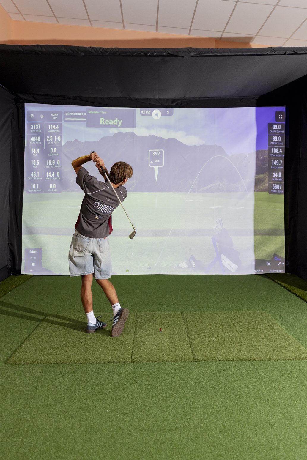 Golf Simulator at Dullboys Rutherford